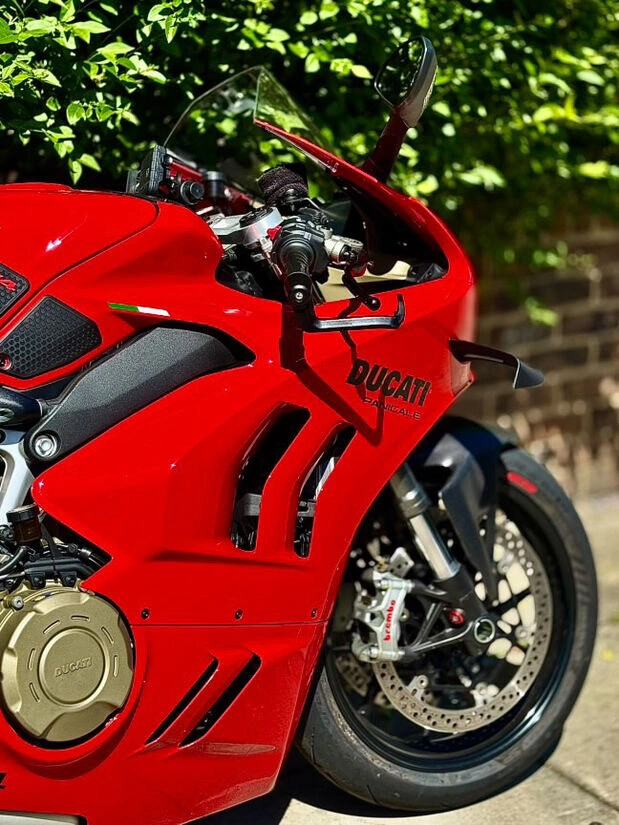 Motorcycle work at East London Motorcycles